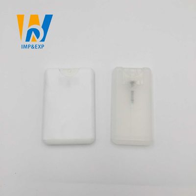 長方形の詰め替え式の抗菌性のクレジット カードは細い手のSanitizerを吹きかける20ml 15mlのびんのスプレーに形づける