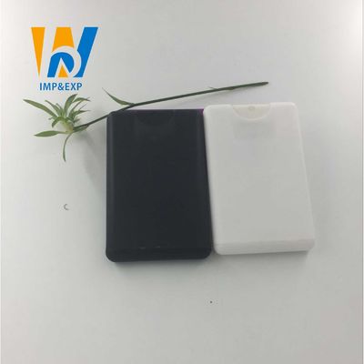 長方形の詰め替え式の抗菌性のクレジット カードは細い手のSanitizerを吹きかける20ml 15mlのびんのスプレーに形づける