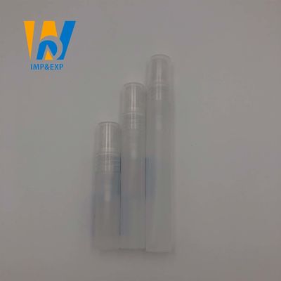 10ml新しい到着多くの色の噴霧器のクリップ帽子が付いているプラスチック香水スプレーのびんの香水のペン