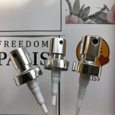 21mm 13mm 15mmのひだポンプ スプレーヤーの良い霧のアルミニウム収斂性の粉砕