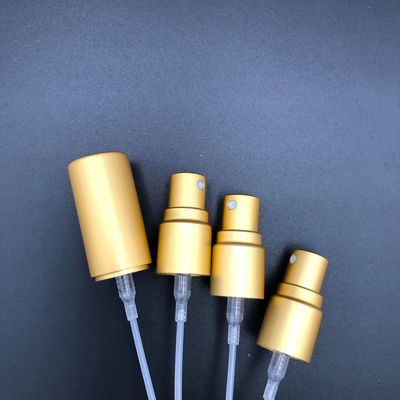 金属のマットの金のアルミニウム良い霧のスプレーヤー ポンプ20mm 18mm 15mm 13mm