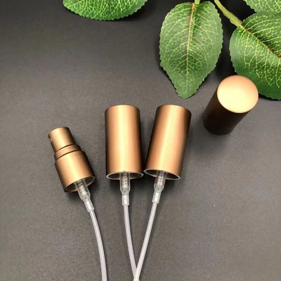 金属のマットの金のアルミニウム良い霧のスプレーヤー ポンプ20mm 18mm 15mm 13mm