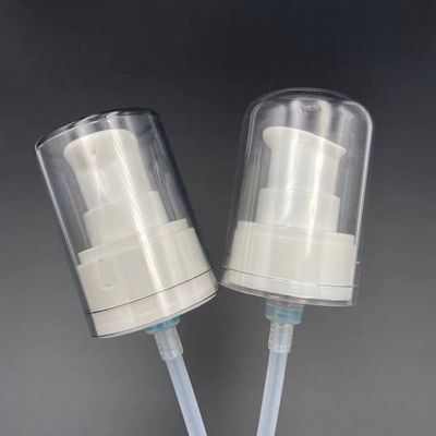 overcapが付いている24の410creamローション ポンプ ディスペンサーのspryer
