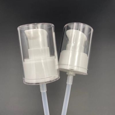 overcapが付いている24の410creamローション ポンプ ディスペンサーのspryer